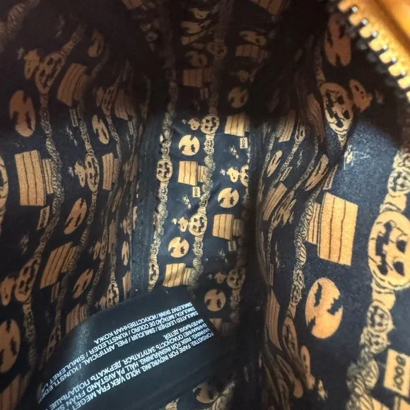 Loungefly Halloween Snoopy/Woodstock Peanuts Halloween Bag - Picture 4 of 9